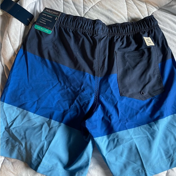 Trinity Blue Board Shorts Quick-Dry Swimwear - Picture 6 of 7